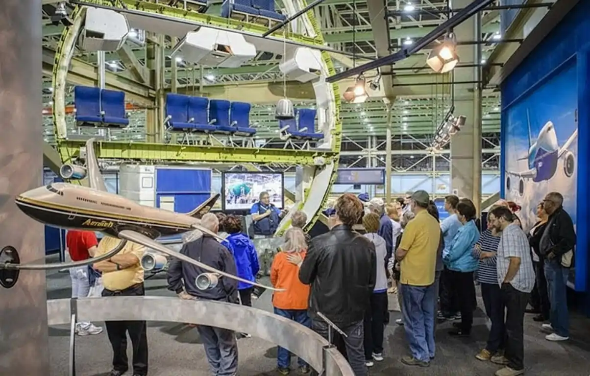 Seattle Factory From Seattle Boeing Factory and Future of Flight Tour